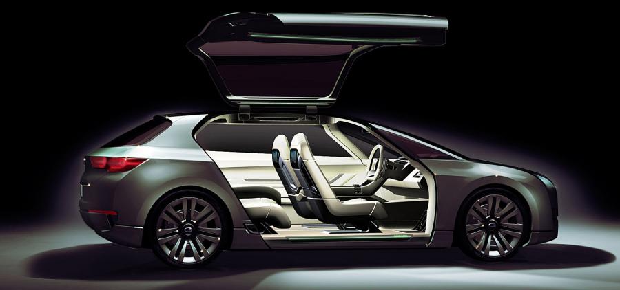  Subaru Hybrid Tourer Concept 2009 года  (фото 11 из 86)